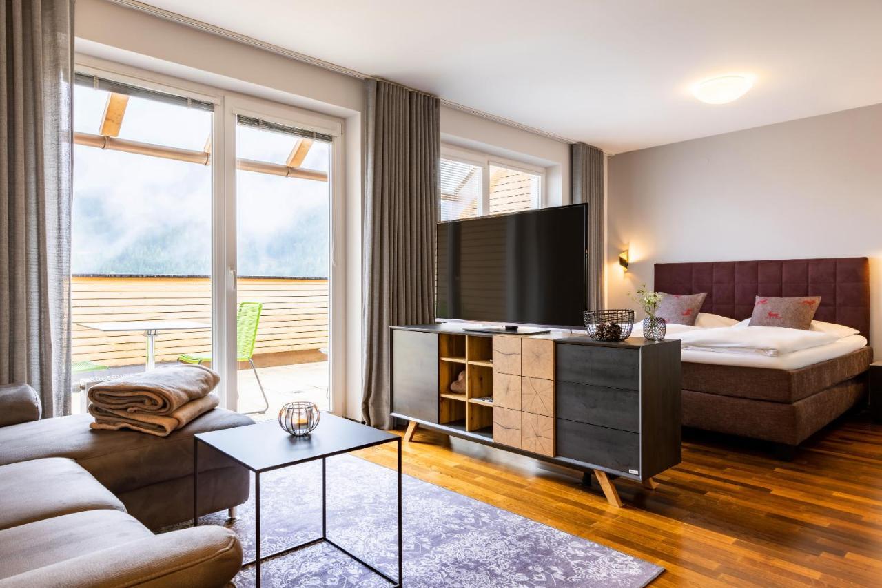Der Sonnberg Alpinlodges - Apartments Mit Seeblick, Privater Sauna Und Self Check-In Zell am See Exterior foto